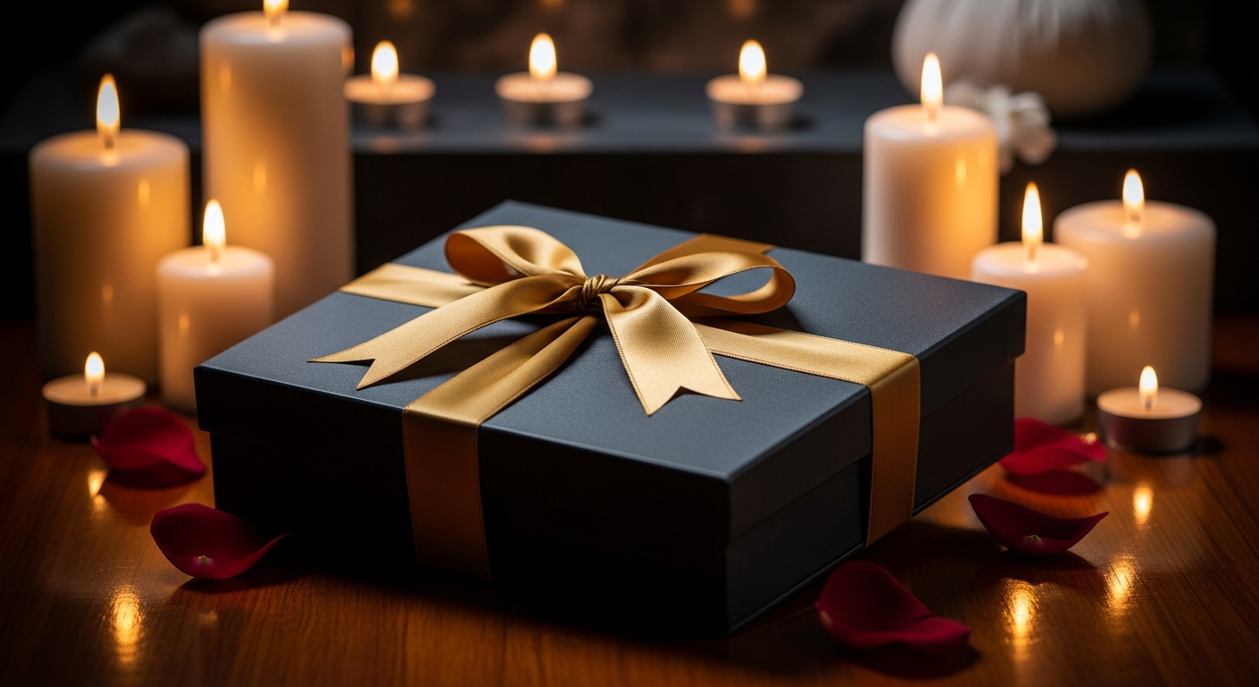 Luxury spa gift box