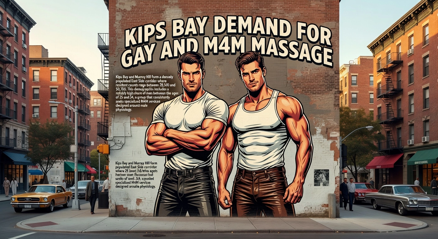 AI-generated image: Create a professional image for the section titled "Kips Bay Demand for Gay a...