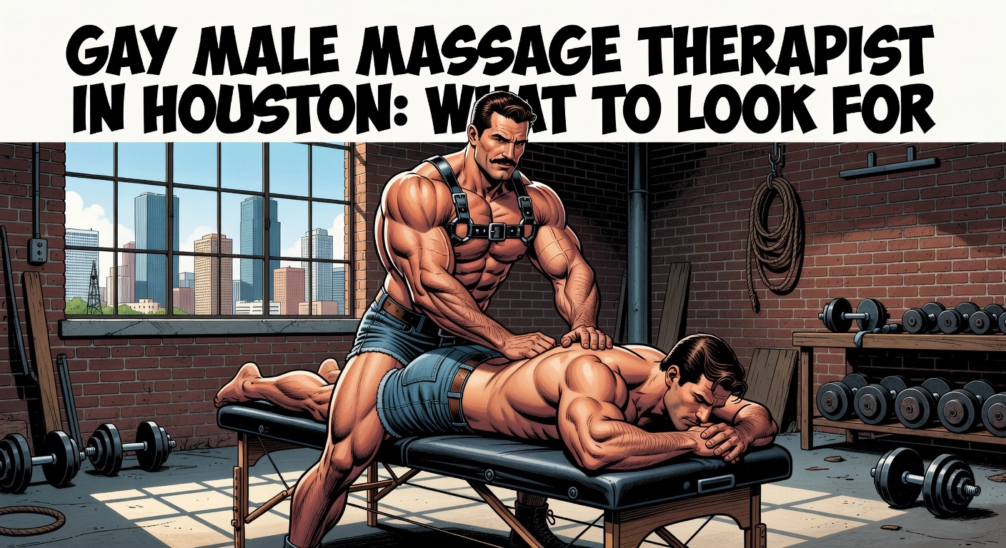 Professional header image for list-based article: Gay Male Massage Therapist in Manhattan: What to Look For