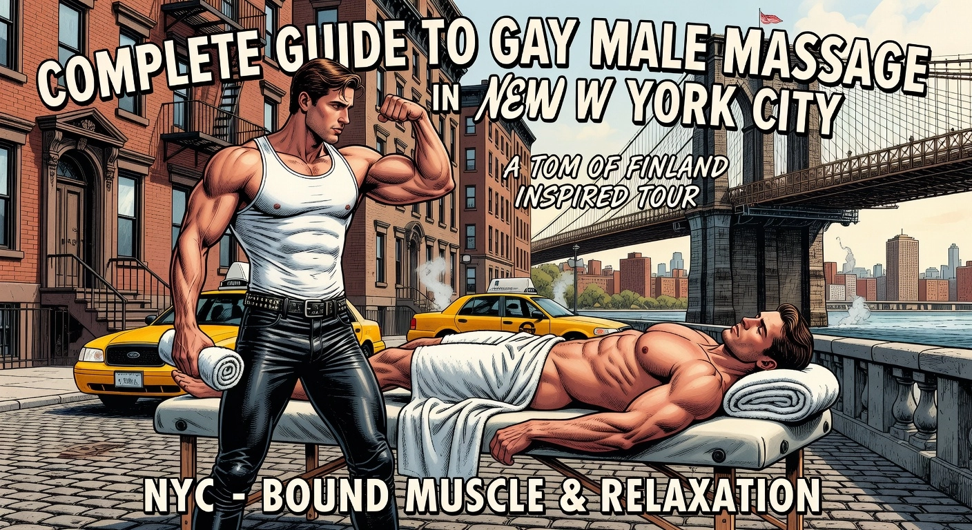 Professional header image for industry analysis: Complete Guide to Gay Male Massage in New York City