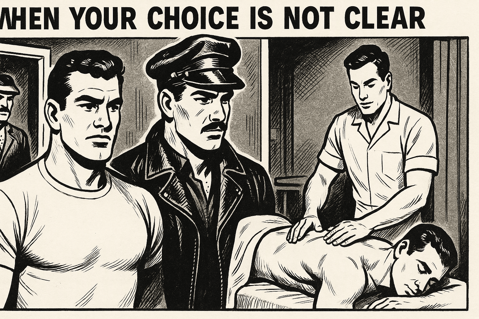 When Your Choice Is Not Clear — Menquility Journal illustration