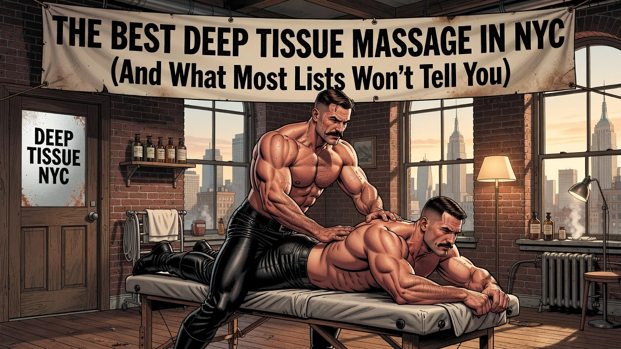 Professional header image for list-based article: The Best Deep Tissue Massage in NYC (And What Most Lists ...